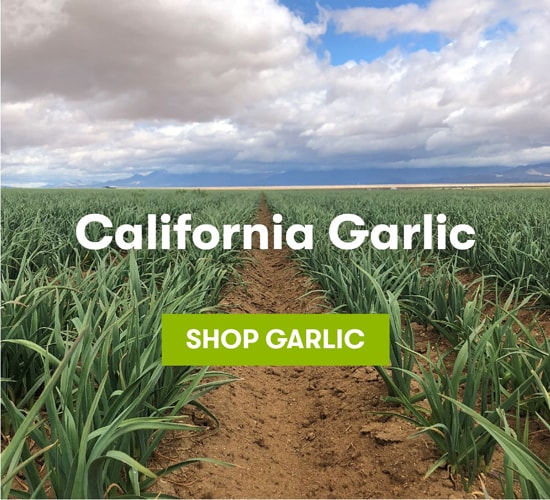 california grown garlic